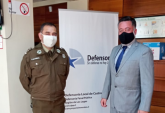 El encuentro se realiz&oacute; en la Defensor&iacute;a Local de Castro