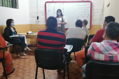 La jornada estuvo a cargo de la defensora penitenciaria Andrea Hunter y la trabajadora social Felicita Caro.