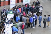 M&aacute;s de un centener de internos de Ex Penitenciar&iacute;a atendieron los defensores penitenciarios de la DRMN en Plaza de Justicia organizada por la SEREMI