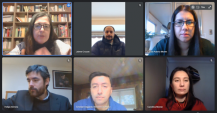 Los y las profesionales se reunieron telem&aacute;ticamente