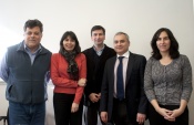 Defensor Nacional y participantes de coloquio en la Universidad Diego Portales