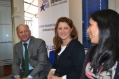 El equipo DPM Collipulli, defensor Ricardo C&aacute;ceres, asistente Lorena Fari&ntilde;a y facilitadora Rosa Huenchumilla