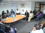 El equipo de funcionarios de la Defensor&iacute;a Regional de Tarapac&aacute; se volvi&oacute; a reunir tras las emergencias s&iacute;smicas de la semana pasada.