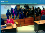  La defensora fue la &uacute;nica interviniente que estaba de manera presencial en el Tribunal de Garant&iacute;a de San Antonio.
