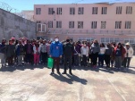 Las internas del Penal de Alto Hospicio solicitaron esta foto de recuerdo tras las jornadas de atenci&oacute;n presencial que llegaron a unas 160 personas.