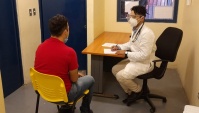El doctor Jos&eacute; Torres, del Colegio M&eacute;dico de Antofagasta visit&oacute; a imputado que estuvo 26 d&iacute;as en huelga hambre