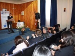 El jefe de la Unidad de Derechos Humanos de la Defensor&iacute;a Penal P&uacute;blica expone en Iquique.
