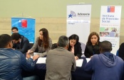 los servicios publicos se dieron cita en el CCP de Nudo Uribe en Antofagasta