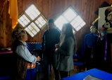 El equipo de defensa penal mapuche realiz&oacute; una visita previa al juicio al lof  aleda&ntilde;o a la laguna Pullinke 
