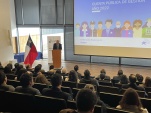 Autoridades regionales, representantes de instituciones colaboradoras y p&uacute;blico en general asisti&oacute; a la ceremonia..