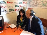 En coloquial entrevista radial en Portal Maleco, la facilitador Rosa Huenchumilla y el defensor Ricardo C&aacute;ceres