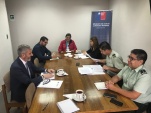 Los jefes regionales de la Defensor&iacute;a, Gendarmer&iacute;a y la cartera de Justicia acordaron trabajar coordinados.
