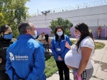 Defensora rRegional conoci&oacute; en terreno situaci&oacute;n de mujeres encarcelaas en CPF de San Miguel.