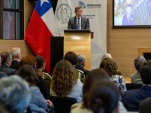 En su discurso, el Defensor Nacional agradeci&oacute; el esfuerzo y compromiso de las y los funcionarios de la instituci&oacute;n.