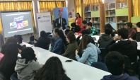El equipo penal juvenil de la III regi&oacute;n exhibe "Pasteles en la Noche" en charla con j&oacute;venes estudiantes de Copiap&oacute;.
