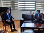 El encuentro de las jefaturas regionales de la Defensor&iacute;a y la PDI. 