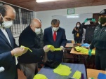 Los internos est&aacute;n elaborando mascarillas para el uso propio y de funcionarios de Gendarner&iacute;a