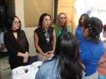 Directivos de la defensor&iacute;a regional de Antofagasta, durante di&aacute;logo en CDP Calama