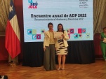 Defensora Loreto Flores  fue destacda en su calidad de mentora de la ADP