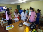 Las mujeres agradecieron la visita de la Defensora regional y el apoyo que siempre les brinda.