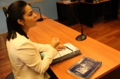 La defensora Milencka Altamirano en alegato en juicio que absolvi&oacute; a 3 imputados por una falsa denuncia de robo con intimidaci&oacute;n 