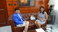 La Defensora junto a la Presidenta de la Corte de Apelaciones de Antofagasta