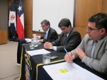 Fernando Alliende expone en la actividad organizada por la Fiscal&iacute;a Regional y la Facultad de Derecho de la PUCV.