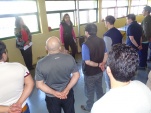 La defensora regional se reuni&oacute; con los internos  en el m&oacute;dulo central del CDP de Natales