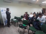 Defensor Eugenio S&aacute;ez expone sobre Proyecto Inocentes en la Direcci&oacute;n Regional de Gendarmer&iacute;a 