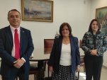 La Presidenta de la Corte de Apelacione recibi&oacute; la visita de la Defensora Regional Loreto Flores y Jefe de Estudios Mario Palma.