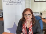 Defensora regional, Ver&oacute;nica Reyes Cea.