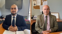 El defensor de Felipe &Aacute;lvarez y  el defensor regional, Luis Soto trabajaron juntos en esta causa y visitaron el sitio del suceso