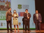 La ceremonia de reconocimiento se realiz&oacute; en el Teatro del Centro de Extensi&oacute;n de la Universidad Cat&oacute;lica de la Sant&iacute;sima Concepci&oacute;n