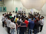 El equipo de defensores y profesionales de las defensor&iacute;as metropolitanas entregaron informaci&oacute;n y contenci&oacute;n a las personas privadas de libertad.