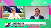 Luis Acu&ntilde;a, coordinador de UDPJ de La Araucan&iacute;a fue invitado al matinal Nuestra Gente de UATV