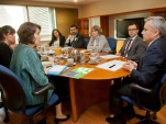 Los directivos de la Defensor&iacute;a Penal P&uacute;blica y de Unicef Chile acordaron apoyarse mutuamente en su trabajo en favor de los menores.