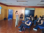 Cerca de 50 alumnos participaron en esta charla coordinada por la carrera de Trabajo Social de la UCT