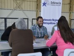 Los defensores penitenciario de la DRMS fueron muy solicitados por usuarias privadas de libertad.
