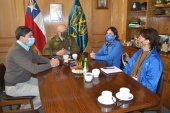 En la reuni&oacute;n estuvo la Defensora Regional y Jefa de Estudios
