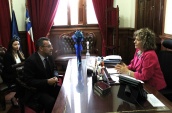 Defensor Regional Carlos Mora y la abogada de Estudios se reuni&oacute; con la nueva Presidenta de la Corte de Apelaciones de Stgo. Dobra Lusic