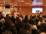 Gabriel Carri&oacute;n Calder&oacute;n, rindiendo Cuenta P&uacute;blica de la Defenosr&iacute;a Regional de Tarapac&aacute; gesti&oacute;n 2023.