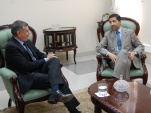El Defensor Regional en el saludo al nuevo presidente de la Corte de Apelaciones de Iquique.