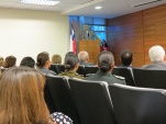 El Defensor Regional del Maule, Jos&eacute; Luis Craig, expuso en el acto del D&iacute;a de la Mujer en la Corte de Apelaciones de Talca.