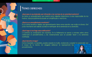 La Defensora Regional tambi&eacute;n expuso sobre derechos en caso de detenciones por infracci&oacute;n a la Cuarentena o Toque de Queda