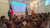 45 Carabineras y Carabineros de la Prefectura de Cachapoal participaron de la capacitaci&oacute;n.