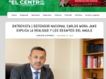 Defensor Nacional abord&oacute; en el medio maulino los principales desaf&iacute;&shy;os y realidad regional de la defensa penal p&uacute;blica.