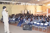 Gran inter&eacute;s despert&oacute; en los estudiantes del colegio Adventista de La Serena la exposici&oacute;n del abogado Erick Astudillo