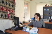 Facilitadora Intercultural Tatiana Alegr&iacute;a en la DPM de Nueva Imperial