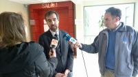 La causa gener&oacute; inter&eacute;s en los medios de comunicaci&oacute;n de la zona pequista desde un comienzo. En la imagen, Juan Ignacio Lafontaine.