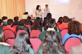 Gran inter&eacute;s concit&oacute; en los alumnos, profesores y apoderados la charla sobre responsabilidad penal juvenil.